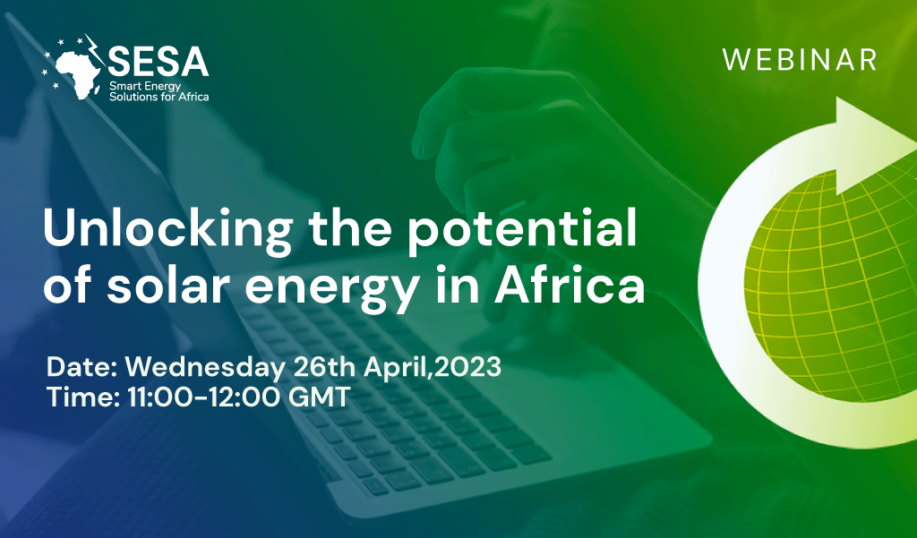 WEBINAR: Unlocking the potential of solar energy in Africa
