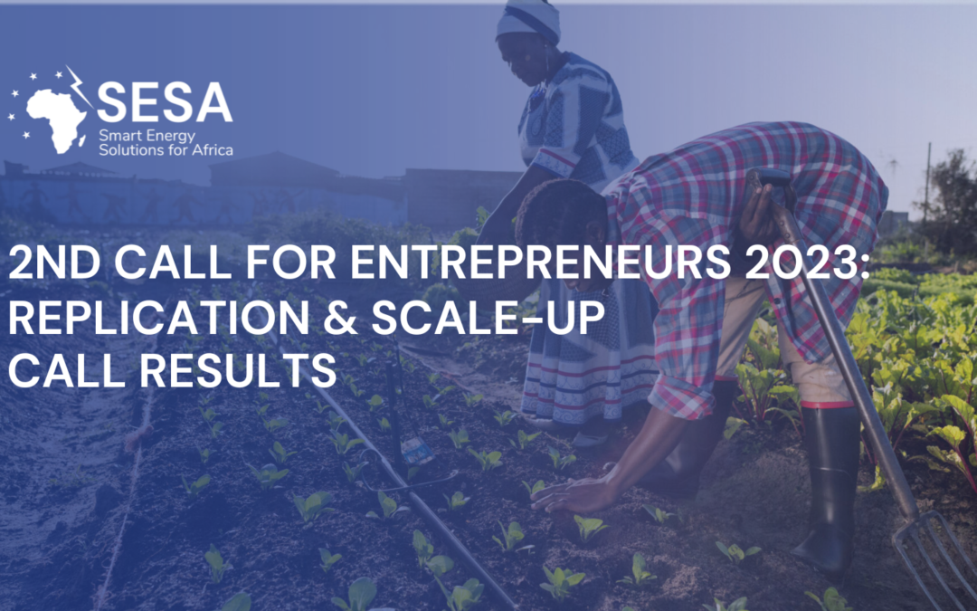 The results for the 2nd SESA Call for Entrepreneurs 2023 are in!