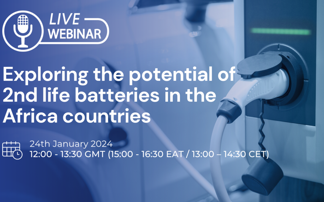 Exploring the potential of 2nd life batteries in the Africa countries